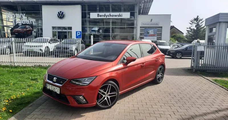 kunów Seat Ibiza cena 58900 przebieg: 73153, rok produkcji 2018 z Kunów